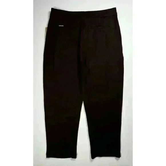 NEW! MICHAEL Michael Kors Women's L Chain-Detail Wide-Leg Pants NWT $110 - Picture 2 of 3